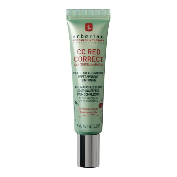 ERBORIAN – CC Red Correct Soin Illuminateur Correcteur Rougeur 15ml