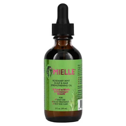 MIELLE - Rosemary Mint Oil Huile Cheveux Fortifiante au Romarin et à la Menthe