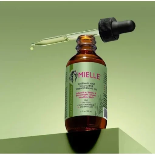 MIELLE - Rosemary Mint Oil Huile Cheveux Fortifiante au Romarin et à la Menthe