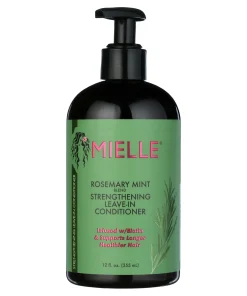 MIELLE - Revitalisant Fortifiant Sans Rinçage Romarin et Menthe 355 ml