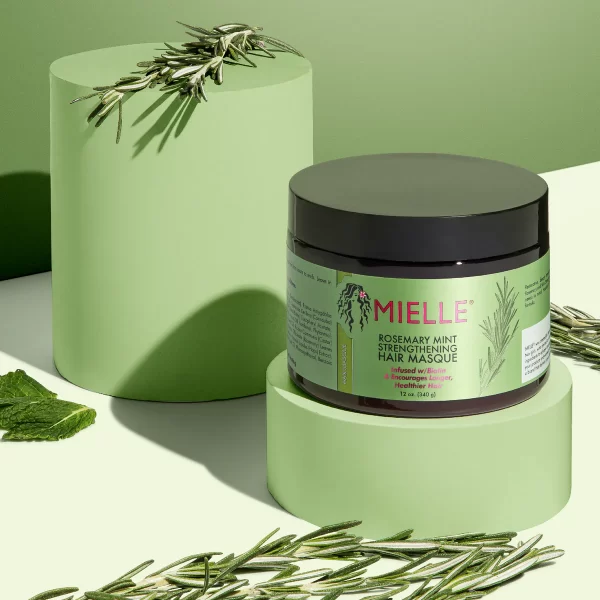 Mielle – Masque Capillaire Fortifiant Romarin et Menthe 340 g