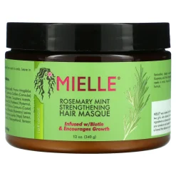 MIELLE - Masque Capillaire Fortifiant Romarin et Menthe 340 g