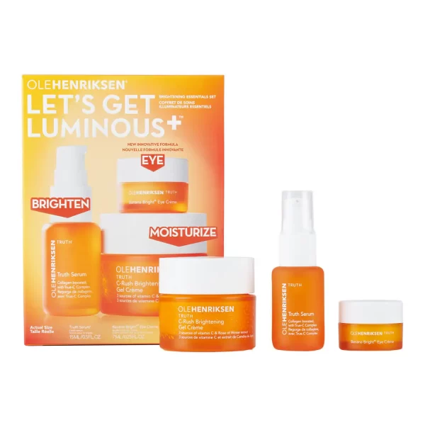 OLEHENRIKSEN – Let’s Get Luminous+ Set Coffret Soin Visage à la Vitamine C