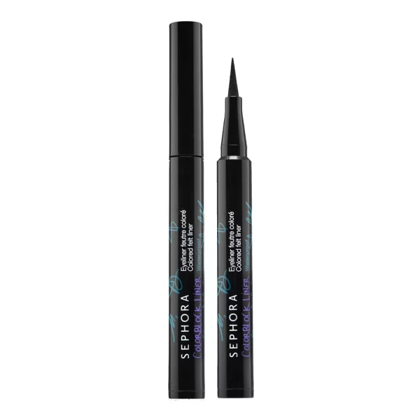 SEPHORA COLLECTION – Eyeliner Feutre Coloré Waterproof 01 Ink Splash