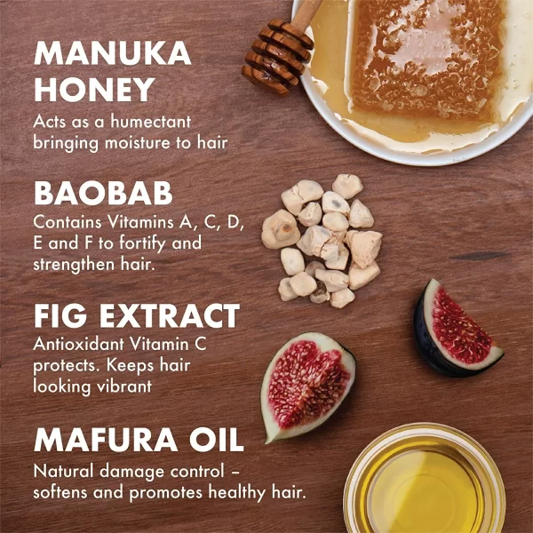 SHEA MOISTURE – Manuka Honey & Mafura Oil Shampooing & Après-Shampoing Soin Hydratant Intensif