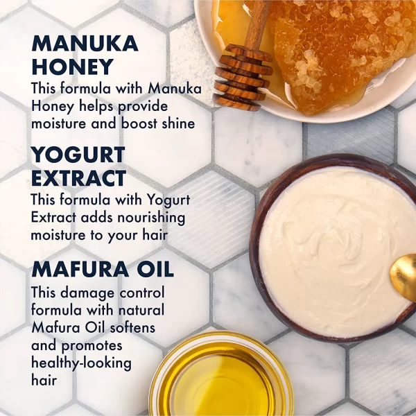 SHEA MOISTURE – Manuka Honey & Yogurt Shampooing Réparateur & Hydratant 384 ml