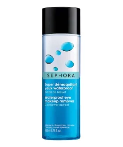Sephora - Super Démaquillant Yeux Waterproof Extrait de Bleuet 200 ml