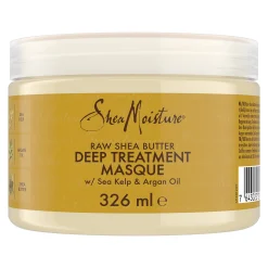 Shea Moisture - Raw Shea Butter Deep Treatment Masque Ultra Hydratant Au Beurre de Karité Pur 326 ml