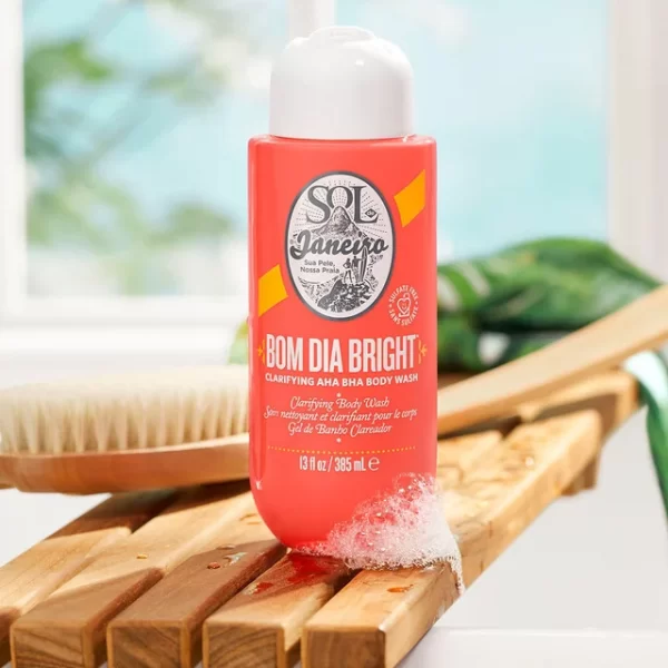 Sol de Janeiro – Bom Dia Bright Gel Douche Clarifiant aux AHA BHA 385 ml