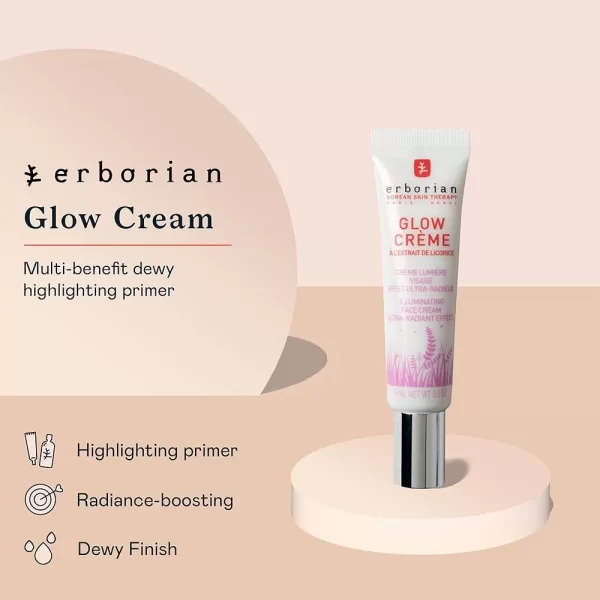 ERBORIAN – Glow Crème 45ml Crème Lumière Visage