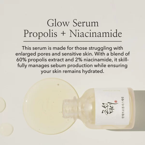 BEAUTY OF JOSEON – Glow Serum Propolis + Niacinamide Sérum Éclat