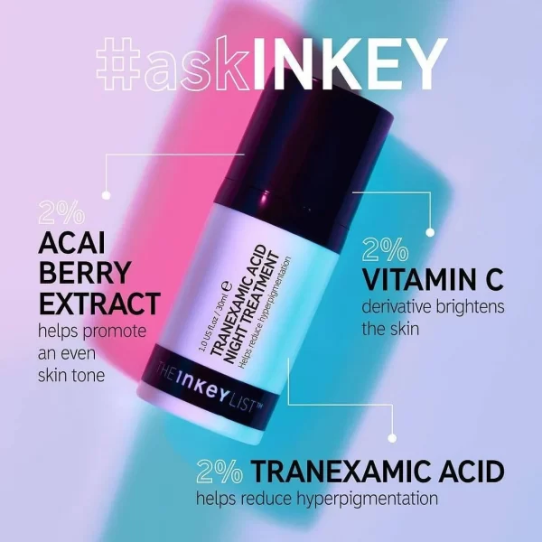 THE INKEY LIST – Tranexamic Acid Sérum Contre l’Hyperpigmentation à l’Acide Tranexamique