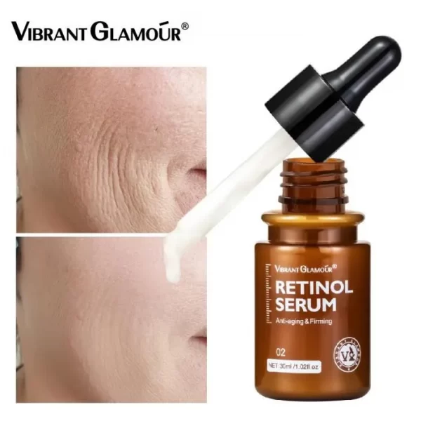 VIBRANT GLAMOUR – Retinol Serum Anti-Aging & Firming Sérum Rétinol Anti-âge & Raffermissant