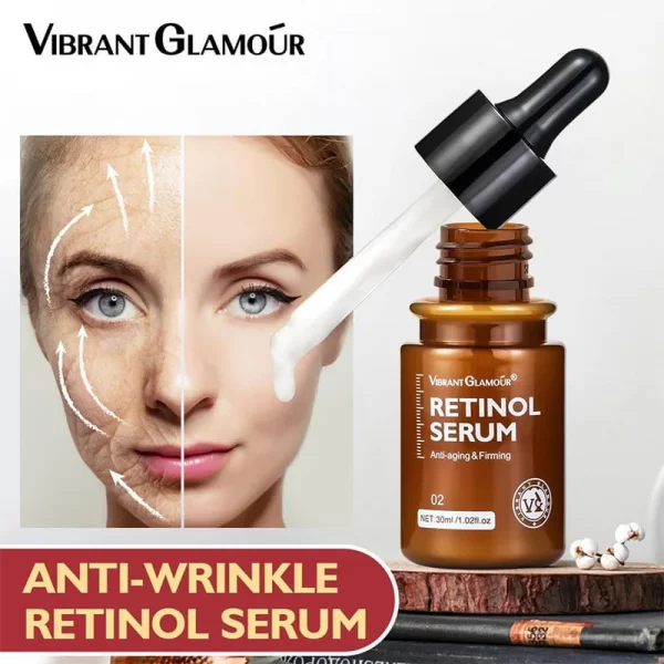 VIBRANT GLAMOUR – Retinol Serum Anti-Aging & Firming Sérum Rétinol Anti-âge & Raffermissant