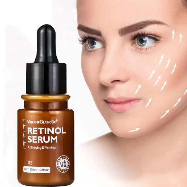 VIBRANT GLAMOUR – Retinol Serum Anti-Aging & Firming Sérum Rétinol Anti-âge & Raffermissant