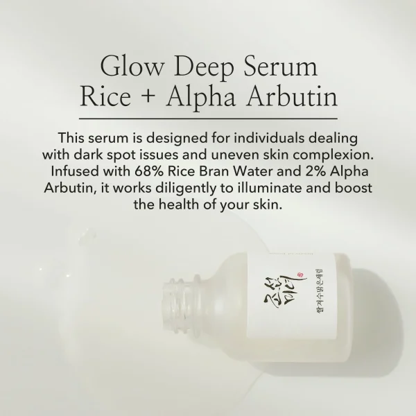 BEAUTY OF JOSEON – Glow Deep Serum Rice + Alpha Arbutin Sérum Illuminant
