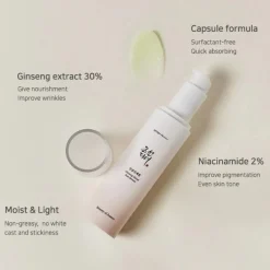 BEAUTY OF JOSEON - Ginseng Moist Sun Serum SPF 50+ PA++++ Sérum Solaire 30ml