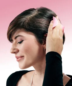 TANGLE TEEZER - Wet and Dry Exfoliant & Masseur pour le Cuir Chevelu Joli Rose