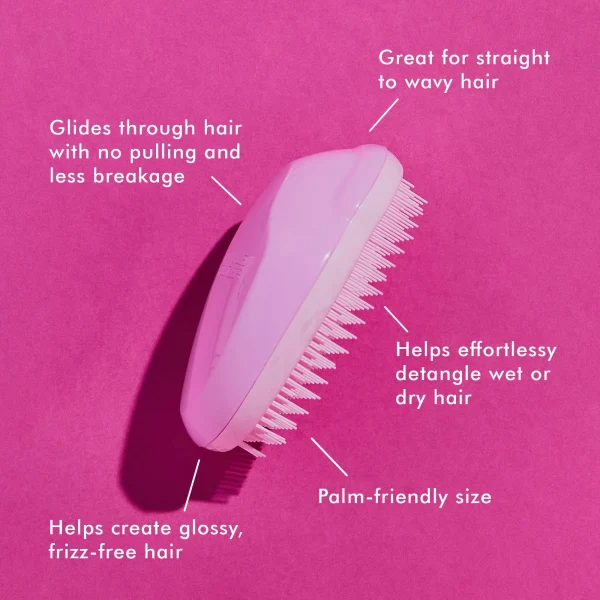 TANGLE TEEZER – Wet and Dry The Original Hairbrush Pink Vibes Brosse Démêlante