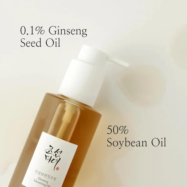 BEAUTY OF JOSEON – Ginseng Cleansing Oil Huile Nettoyante 210ml