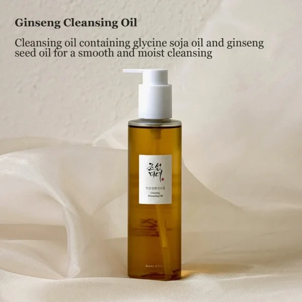 BEAUTY OF JOSEON – Ginseng Cleansing Oil Huile Nettoyante 210ml