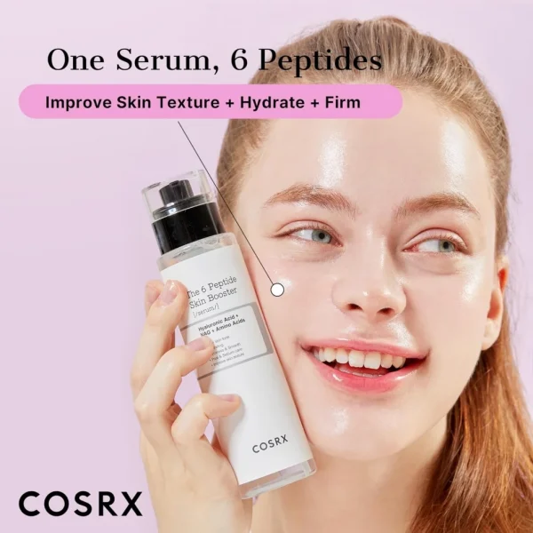 COSRX – The 6 Peptide Skin Booster Sérum Booster de Peau aux 6 Peptides