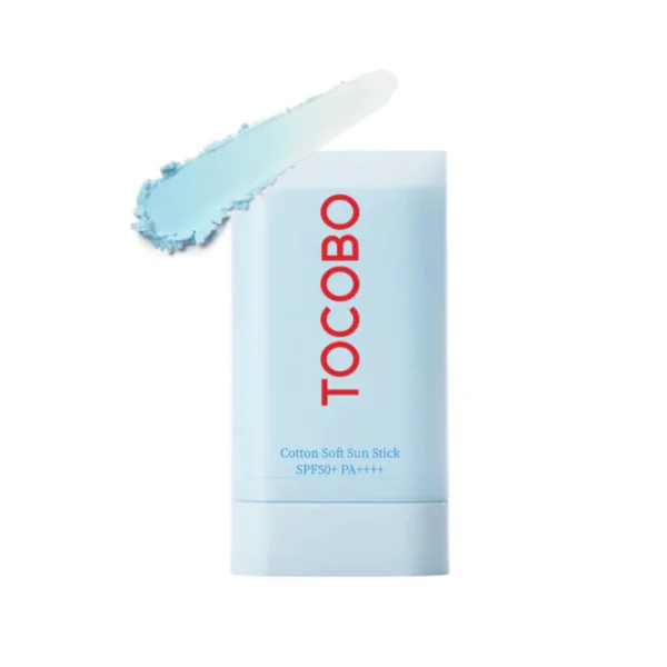 TOCOBO – Cotton Soft Sun Stick SPF50+ PA++++ Stick Solaire Doux en Coton