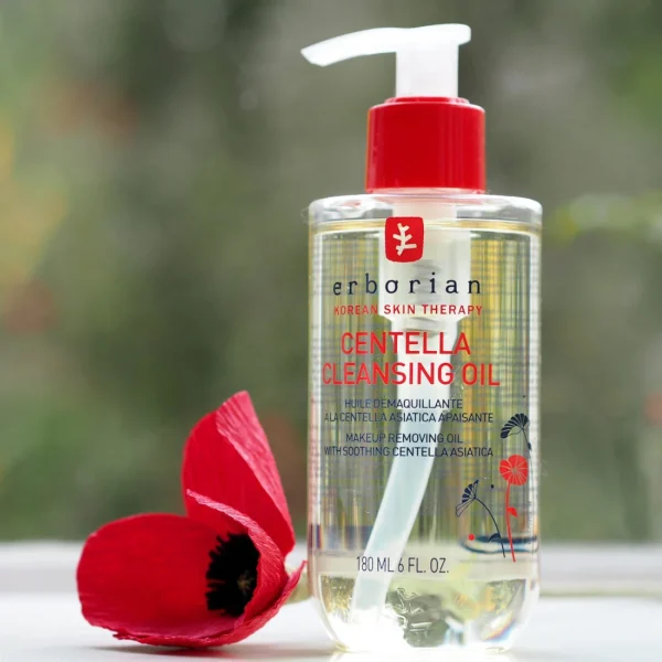 ERBORIAN – Centella Cleansing Oil Huile démaquillante à la Centella Asiatica Apaisante 180ml