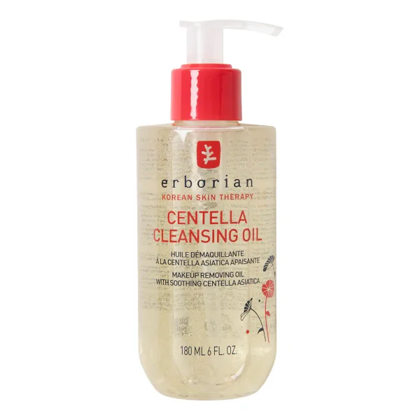 ERBORIAN – Centella Cleansing Oil Huile démaquillante à la Centella Asiatica Apaisante 180ml