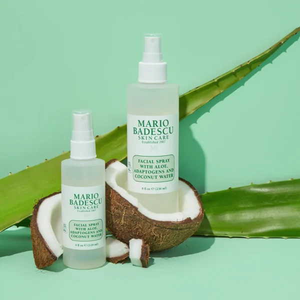 MARIO BADESCU – Spray Visage à l’Aloe Vera, Adaptogènes & Eau de Coco 118ml