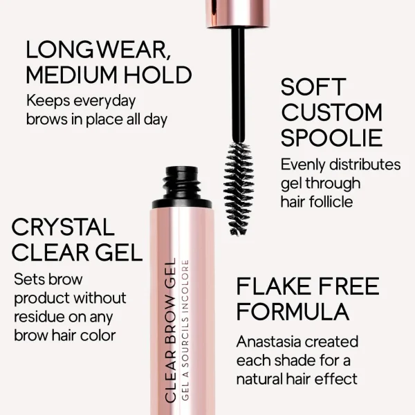 ANASTASIA BEVERLY HILLS – Clear Brow Gel à Sourcils Transparent