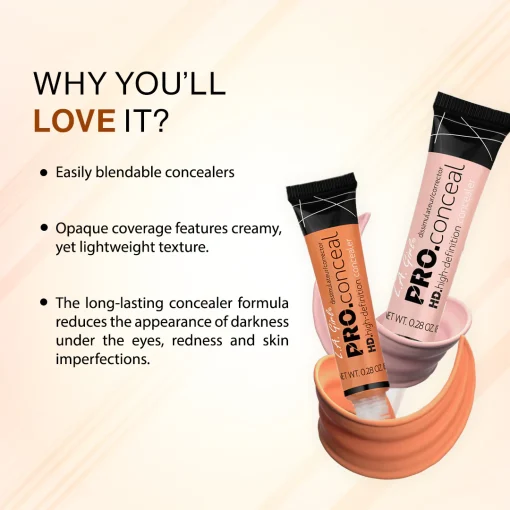 L.A. Girl - HD PRO Conceal Anti-cernes & Correcteur