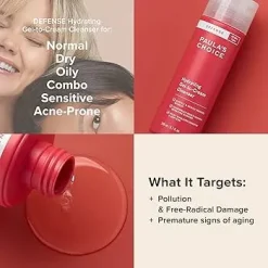 PAULA'S CHOICE - Defense Hydrating Gel-to-Cream Cleanser Nettoyant Hydratant