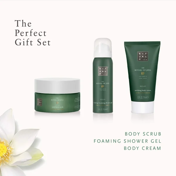 RITUALS – The Ritual Of Jing 3 Relaxing Bestsellers Mini Coffret Corps & Bain 1