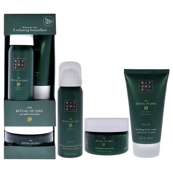 RITUALS – The Ritual Of Jing 3 Relaxing Bestsellers Mini Coffret Corps & Bain 1