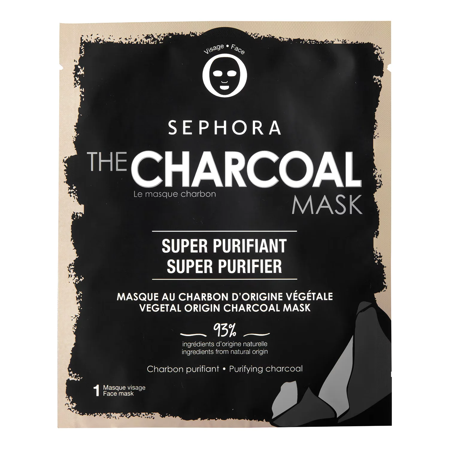 SEPHORA - The Charcoal Mask Masque Purifiant au Charbon