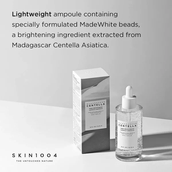 SKIN 1004 – Madagascar Centella Tone Brightening Capsule Ampoule Sérum Illuminant 100ml