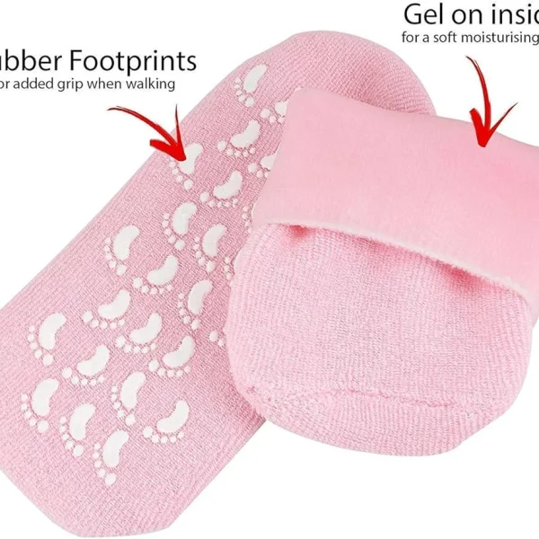 FOOTSTEPS – SPA Gel Socks Chaussettes en Gel Hydratantes