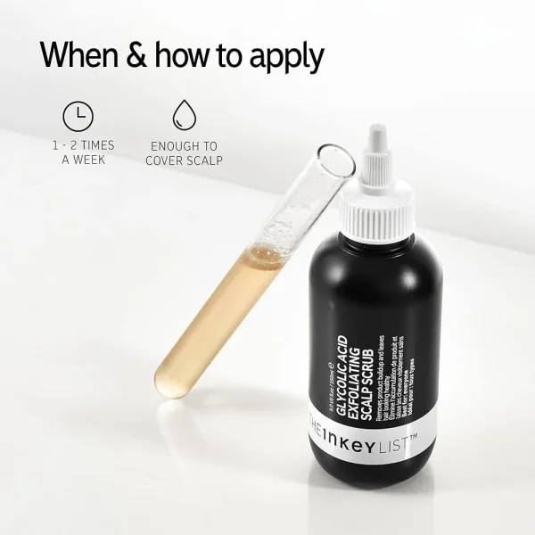 THE INKEY LIST – Glycolic Acid Exfoliating Sculp Scrub – Gommage Cuir Chevelu Exfoliant à l’Acide Glycolique 150ml