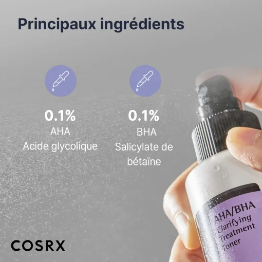 COSRX - AHA/BHA Clarifying Treatment Toner - Tonique Clarifiant