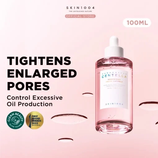 SKIN1004 - Madagascar Centella Poremizing Fresh Ampoule - Sérum Raffermissant des Pores 100ml