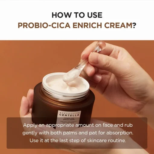 SKIN1004 - Madagascar Centella Probio-Cica Enrich Cream - Crème Hydratante