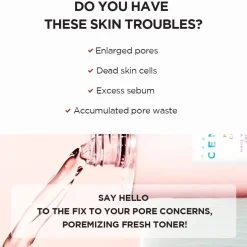 Skin1004 - Madagascar Centella Poremizing Clear Toner - Tonique Nettoyant Raffermissant des Pores 210ml