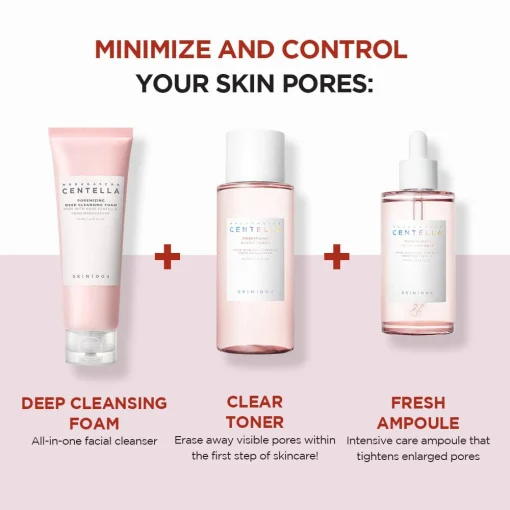Skin1004 - Madagascar Centella Poremizing Deep Cleansing Foam - Mousse Nettoyante 125ml