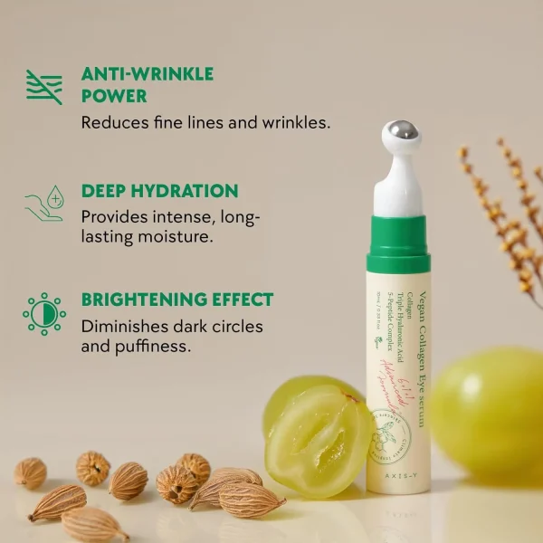 AXIS-Y Vegan Collagen Eye Serum – Sérum Yeux au Collagène 10ml