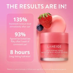 LANEIGE - Lip Sleeping Mask EX Berry - Masque de Nuit pour les Lèvres 20g