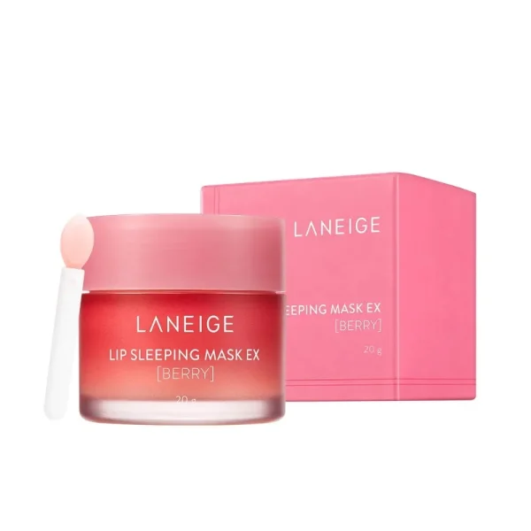 LANEIGE – Lip Sleeping Mask EX Berry – Masque de Nuit pour les Lèvres 20g