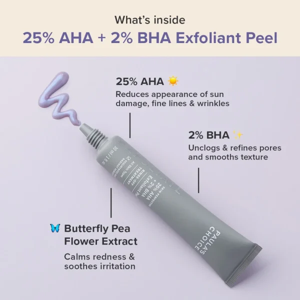 PAULA’S CHOICE – Peeling Exfoliant 25 % AHA + 2 % BHA Skin Perfecting 30ml