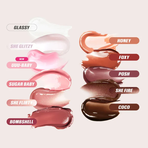 HUDA BEAUTY – Faux Filler Gloss Haute Brilliance – FOXY