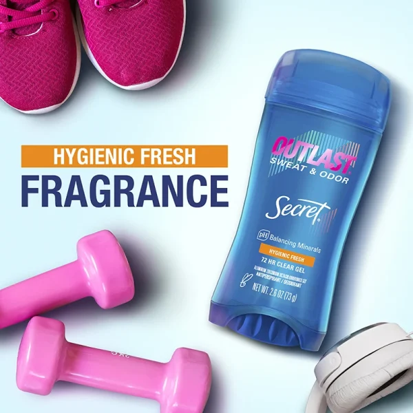 SECRET – Outlast Hygienic Fresh Déodorant en Gel Transparent 73g